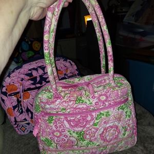Vera Bradley Petal Pink Bowler Bag